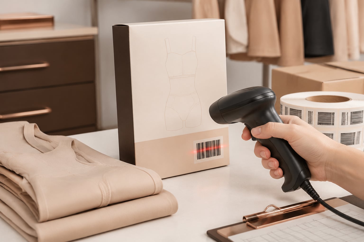 EAN-Code für Kleidung: GTINs für eigene Shapewear planen
