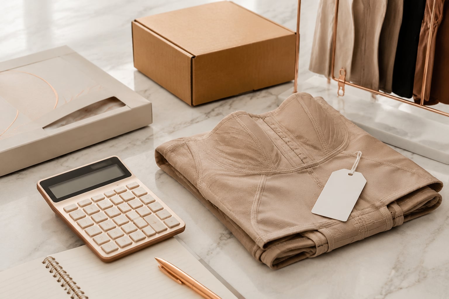 Shapewear-Verkaufspreis kalkulieren: DTC und Handel