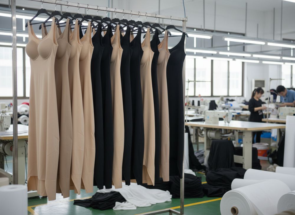 Schwarzer Bodysuit Shapewear Großhandel Hersteller