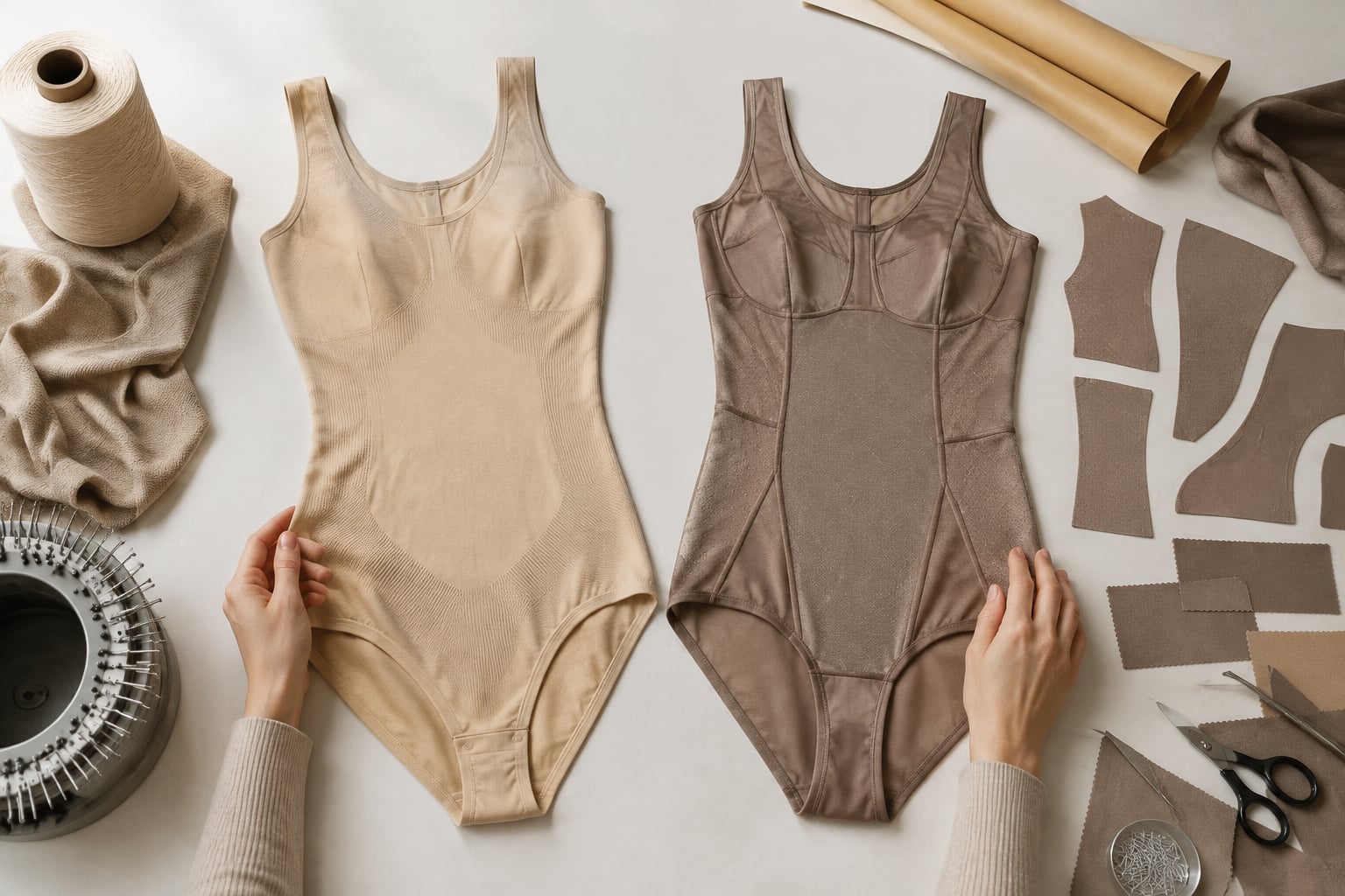 Seamless oder Cut-and-Sew Shapewear: richtig entscheiden